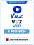 VUZ VIP-1 Month (QA)