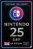 Nintendo eShop Card UK £25