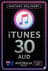 iTunes Gift Card AUD30