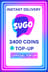 Sugo 2400 Coins Top-Up (Global)