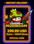 Legenda houby 299,99 USD Drahokamy + 6000 Elmas