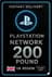 Carta Regalo Playstation PSN - Regno Unito - 200 GBP