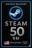 Steam Wallet Code Malaysia RM50
