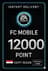 FC Mobile 12000 Нүкте Сыйлық картасы - Египет