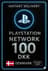 PSN քարտ Դանիա - 100 DKK