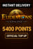 5400 Eudemons punktid (Laadimine)