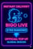 Bigo Live - 6760 diamanter (påfylling)