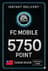 FC Mobile 5750 Bodova Poklon Kartica - Tajvan