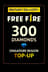 Recarga de 300 Diamantes de Free Fire (Singapur)