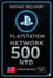 PSN քարտ 500 NTD TW