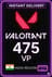 Valorant 475 Points Gift Card (India)