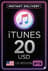 iTunes Gift Card - US$ 20