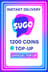 Sugo 1200 Coins Top-Up (Global)