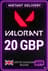 Valorant Points 20 GBP UK
