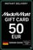 MediaMarkt 기프트 카드 50 EUR