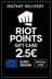 Riot Points 2,5 Euro gavekort