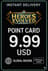 Heroes Evolved 9.99 USD Point Card (Global)