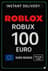 Roblox Spilkort 100 Euro (EU)