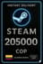 Steam Wallet 205000 COP - (Kolumbiya)
