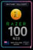 Razer Gold New Zealand NZD100