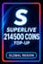 SuperLive 214.500 Coins Top-Up (Global)