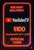 Karta podarunkowa YouTube TV - 100$