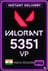 Valorant 5351 Points Gift Card (India)
