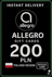 Allegro 200 PLN