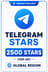Telegram - 2500 Stars (Top-Up)