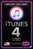 iTunes dárková karta - 4 USD