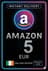 Amazon Gjafakort Írland 5 €