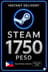 Steam Wallet Code 1750 Peso PH