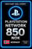 PSN Card Norway - 850 NOK
