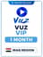 VUZ VIP-1 Month (IQ)