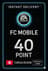 FC Mobile 40 միավոր Նվեր Քարտ - Թունիս