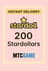 Stardoll - 200 Stardolara Poklon Kartica