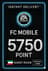 FC Mobile 5750 נקודות כרטיס מתנה - כווית
