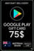 Google Play Gift Card - Australia AUD $ 75