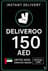 Deliveroo Ajándékkártya 150 AED