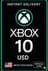 Xbox Live gjafakort 10 USD veski
