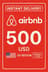 Tarjeta de Regalo de Airbnb - 500$