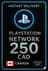 PSN Card 250 CAD