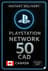 PSN-kort 50 CAD