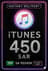 iTunes Gift Card 450 SAR