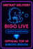 Bigo Live - 12600 Diamonds (Top-Up) (EU)