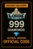 Lords Mobile - 999 Diamonds (INT)