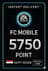 FC 모바일 5750 포인트 기프트 카드 - 이집트