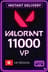 Valorant Points - 11000 VP (Hong Kong)