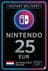 Nintendo eShop Card - 25€ (Netherlands)