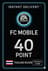 FC Mobile 40 балів Подарункова Картка - Таїланд